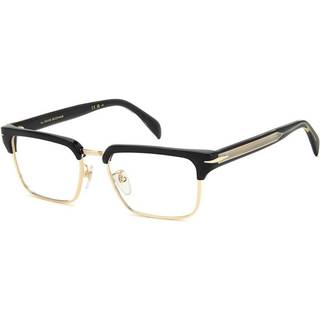 DAVID BECKHAM Mand DB 7112 2M2 Optiske stel Metal Sort/Guld Firkantet