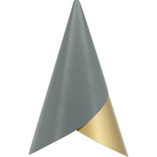 Cornet Lampeskærm Slate & Messing - Umage