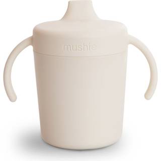 MUSHIE Sippy-Kop i hård plast - Ivory
