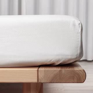 Percale Boxlagen, Hvid, 160x200 cm