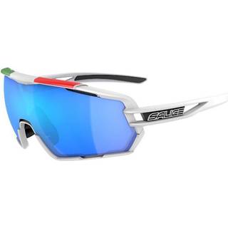 Salice 020 ITA RWP Polarized BIANCO/RW BLU Standard Solbriller Mænd Hvid - White - Standard