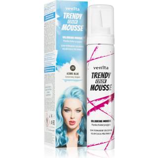 Venita Trendy Color Mousse Farvet stylingmousse Ammoniakfri Skygge odstín No. 35 - Azure Blue 75 ml - 75 ml