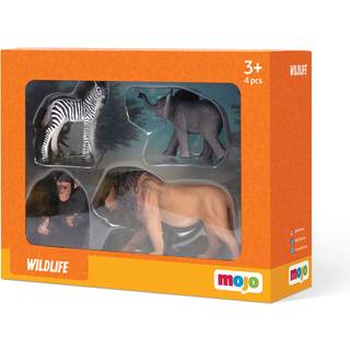 Mojo Wildlife Savanne Dyr 4 Stk.
