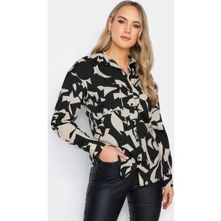 Long Tall Sally Long Tall Sally Black Printed Shirt