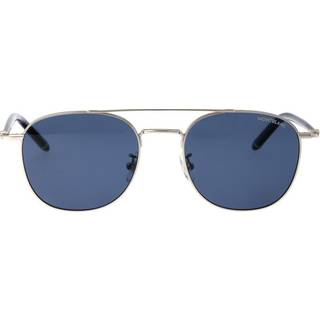 Montblanc MB0271S Asian Fit 003 54 Solbriller Mænd Silver - Silver - 54mm