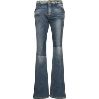 Balmain Mid-rise bootcut jeans - blue - M