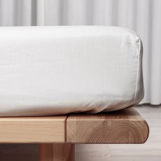 Percale Boxlagen, Hvid, 180x210 cm