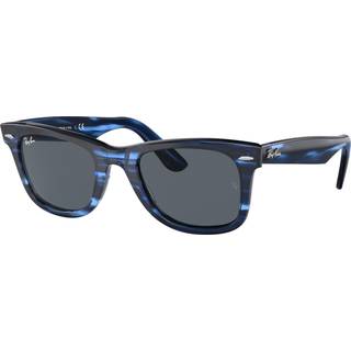 Ray-Ban RB2140F Asian Fit 1361R5 52 Solbriller Mænd Blue - Blue - 52mm