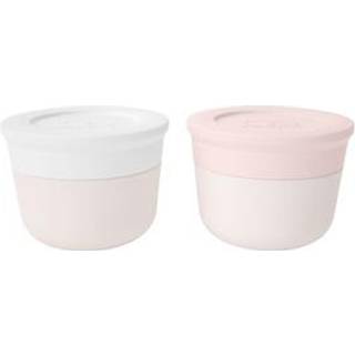 Monbento Temple S - White Natural / Pink Natural - 2 stk.