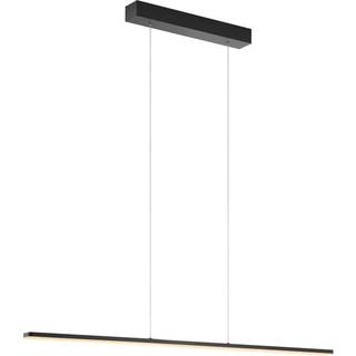 Quitani LED-pendel Margita, længde 118 cm, sort