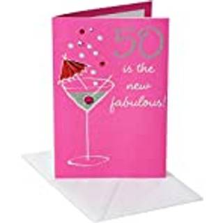 Amerikanske hilsener 50 -års fødselsdagskort til hende (50 er den nye fabelagtige)