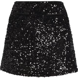 Self-Portrait Sequined miniskirt - black - XXS