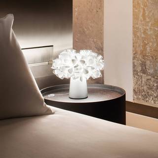 Slamp Designer bordlampe Clizia Mama Non, Hvid/opal, Stue/spisestue, Plast, Design