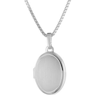 trendor 39444 Medaillon mit Halskette für Damen Silber 925