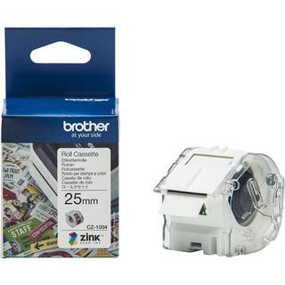 Brother CZ-1004 - continuous labels - 1 roll(s) - Roll (2.54 cm x 5 m)
