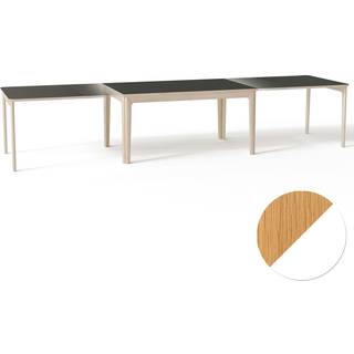 Skovby SM26 spisebord - Eg naturolie / hvid laminat
