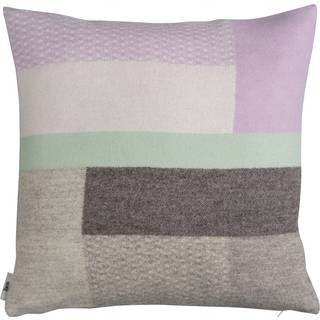 Røros Tweed Mikkel Pude 50x50 Cm - Pyntepuder & Betræk Norsk Lammeuld Grå - 103756