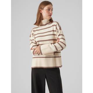Saba Striktrøje, Birch/Brown, S