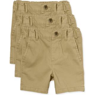 The Children's PlaceThe Children's Place Baby og sm?b?rn Drenge Stretch Chino Shorts 3 PackFlax6-9 m?neder