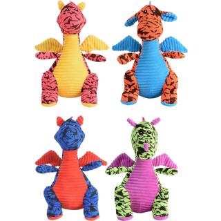 Multipet Dragons 10 """" Hund legetøj forskellige