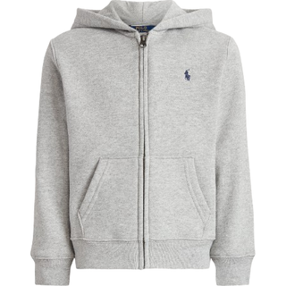 Polo Ralph Lauren Kids Cotton-blend jersey hoodie - grey - Y 1,5