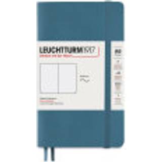 Notizbuch Pocket blanko Softcover A6 - Stone Blue