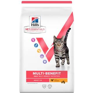 Hills VE Feline Adult Mulit_Benefit, Chicken, 6,5 kg - 6,5 kg
