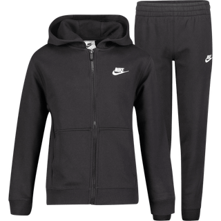Nike Club Fleece Full Zip Tracksuit Junior, Black - 12-13Y