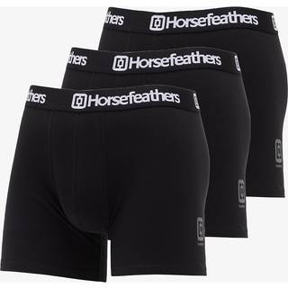 Horsefeathers Dynasty 3Pack Boxer Shorts Black M - Black - M