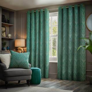 Paoletti Gatsby Jacquard Gardiner til gardinstang168 x 229cm
