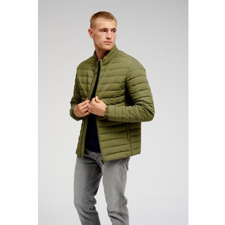 Basic Let Pufferjakke - Olive Night - Herre - XS - TeeShoppen