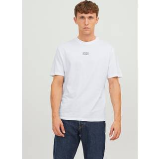 JACK & JONES Hvid T-shirt til Herre Klassisk