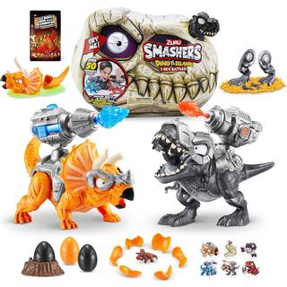 Smashers Dino Island T-Rex BattlePlayset Dinosaur Overraskelses Hoved 74102