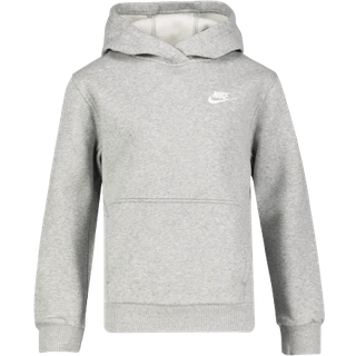 Nike Sportswear Club Fleece-pullover-hættetrøje til større børn - grå - grå - XL