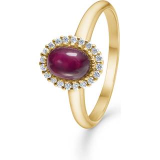 Mads Z - Royal Ruby ring i 14 karat guld m. diamanter