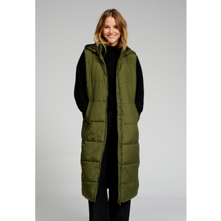 Rebecca Vest - Mørkegrøn - Dame - S - TeeShoppen