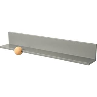 LoCa Straights Krydderihylde (60 cm) Grå