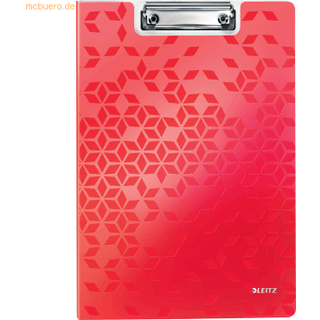 Leitz Clipboard med forside WOW A4 Rød
