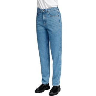 Originale Performance Mom Jeans - Light Blue Denim - Dame - 30/30 - TeeShoppen