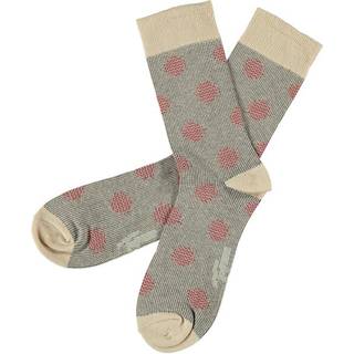 Topeco Men Cotton Trend Pattern Sock - Ivory - Str 41/45