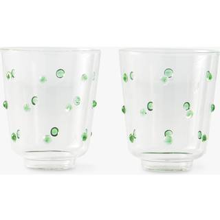 Polspotten Nob Drinks 2-pak t - Tumblers Glas Grøn - 140-230-148