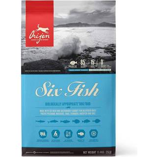 Orijen Six Fish med fisk, 11.4 kg