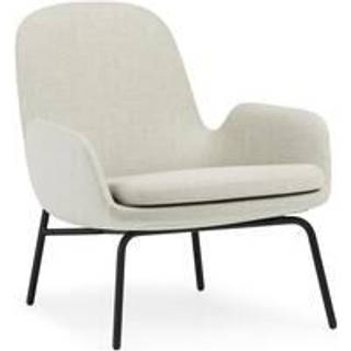 Normann Copenhagen Era Lænestol Lav Sort Stål/Synergy LDS16
