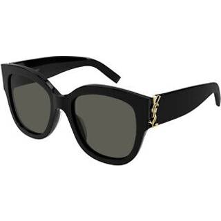 SAINT LAURENT Kvinde SAINT LAURENT SL M95/F 001 Solbriller Acetat Sort Grå Cat Eye