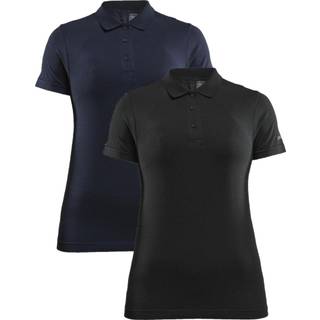 Craft 1910385 adv seamless polo shirt w Kvinde / Sportstaske / Taske Navy XS