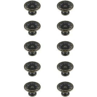Corio 1.1 """" Diameter Antik bronze Mushroom Knob Multipack (Sæt på 10)