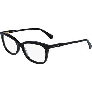 LONGCHAMP Kvinde LO2718 001 Optiske stel Acetat Sort Firkantet Normal Normal