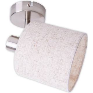 Maron loftlampe, 1 lyskilde, tekstil, beige
