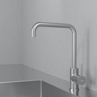 Køkkenarmatur Scandtap Steel Square Original/Stål
