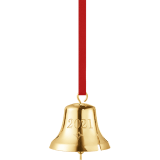 Georg Jensen 2021 Juleophæng Klokke - Guld
